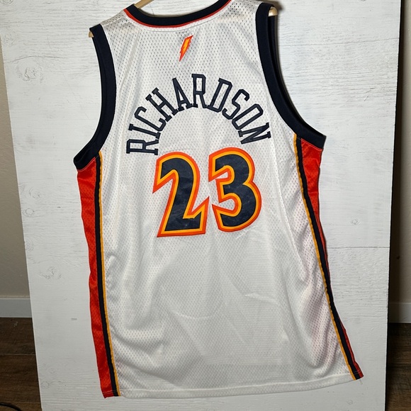 Warriors basketball jersey Jason Richardson Golden State Warriors Jersey 56 - Picture 10 of 11